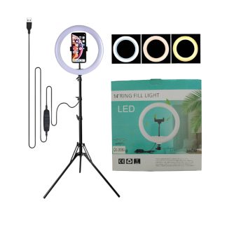 aro de luz blanca cms con tripode