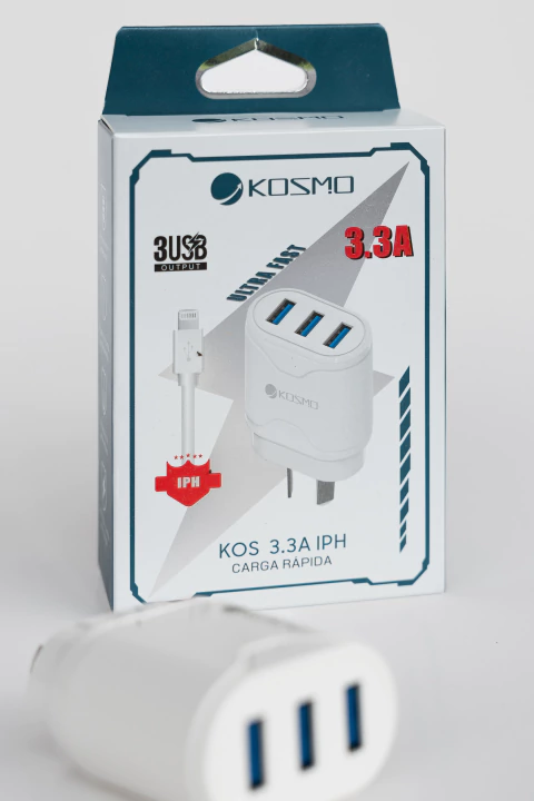 cargadorv kosmo a iphone rapido