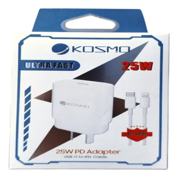 cargadorv kosmow c a iphone turbo