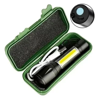 linterna nv estuche verde