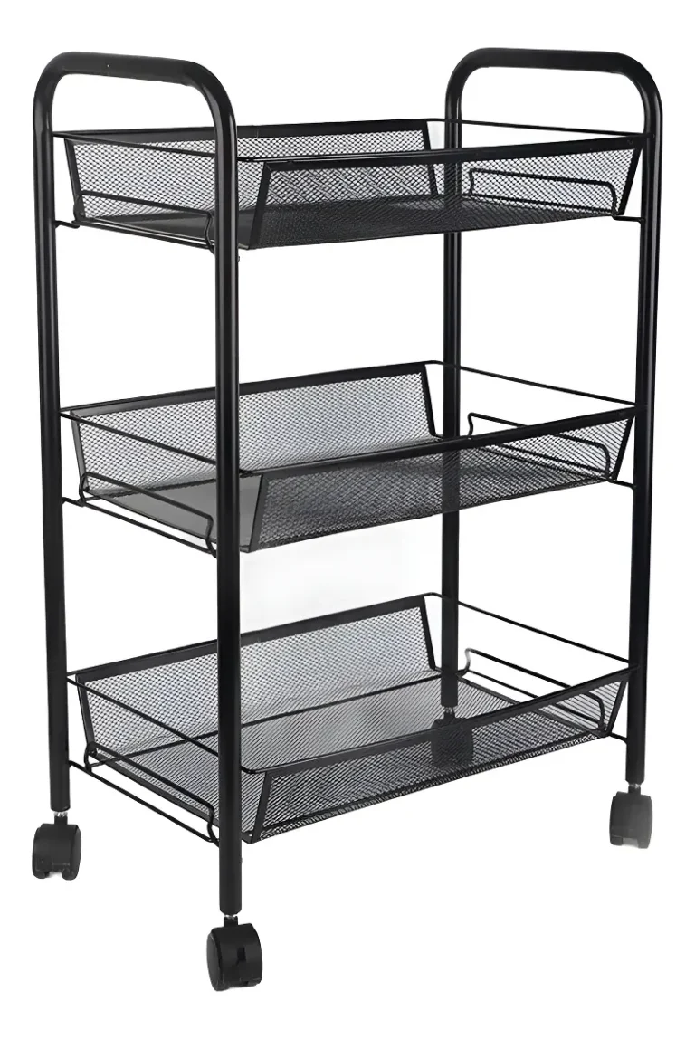 CARRO ORGANIZADOR METALICO // 3 NIVELES